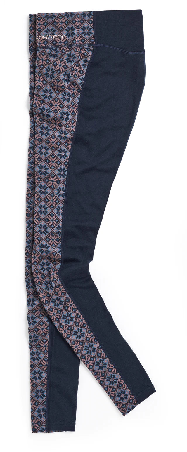 Kari Traa Rose Light Half Zip Skiundertøj Sæt Dame - Royal -