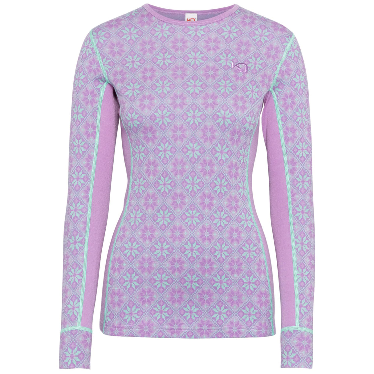 Kari Traa Rose Long Sleeve 2.0 Skiundertrøje Dame - Light Purple