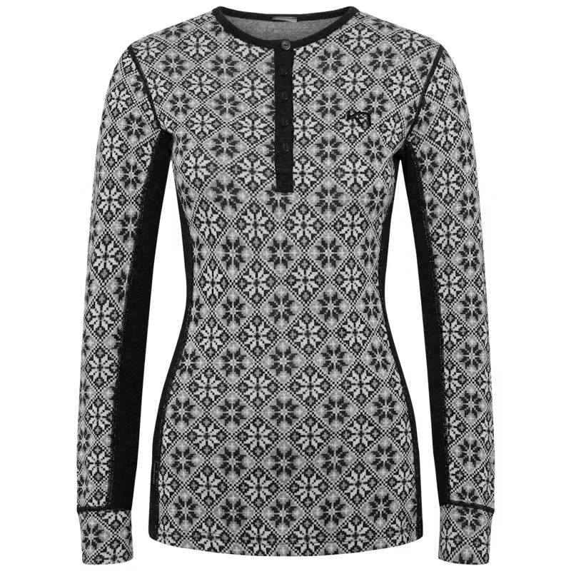 Kari Traa Rose Long Sleeve Skiundertrøje Dame - Black -