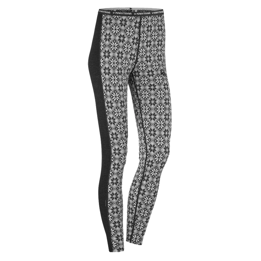 Kari Traa Rose Half Zip Skiundertøj Sæt Dame - Black -