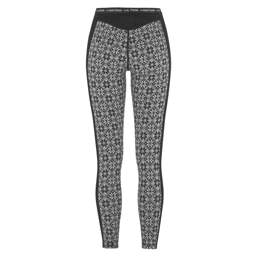 Kari Traa Rose Half Zip Skiundertøj Sæt Dame - Black -