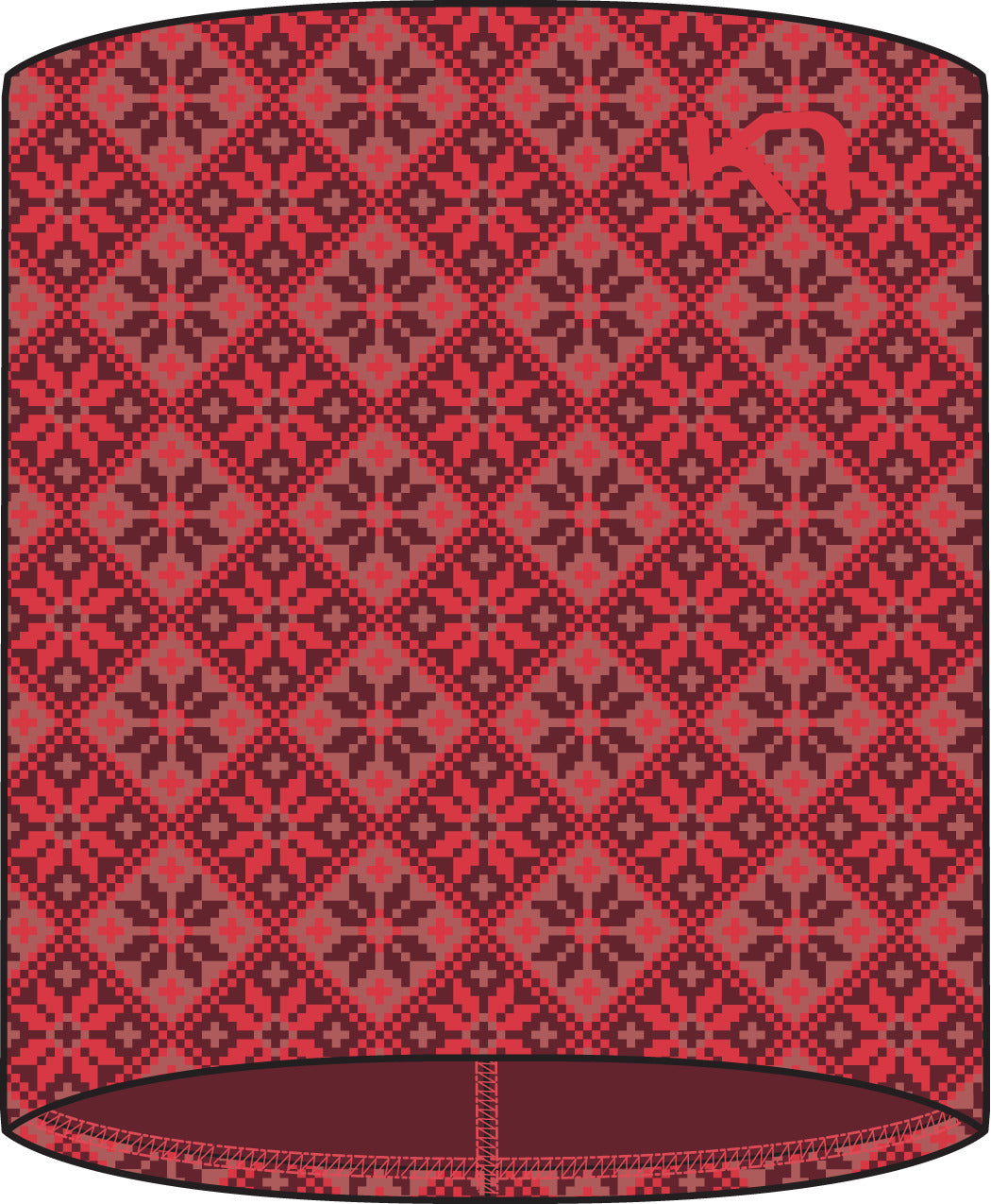 Kari Traa Rose Tube Halsedisse Dame - Rouge Red - Rouge Red One-size