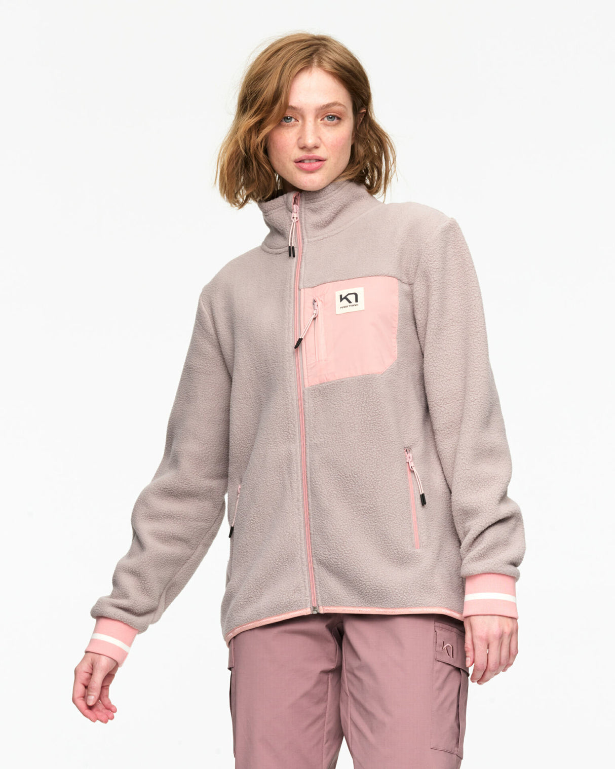 Kari Traa Røthe Midlayer Fleecetrøje Dame - Recycled Wgrey - Recycled Wgrey