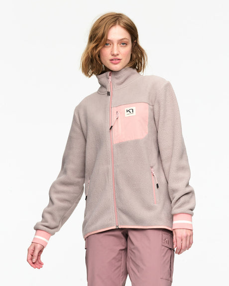 Kari Traa Røthe Midlayer Fleecetrøje Dame - Recycled Wgrey - Recycled Wgrey
