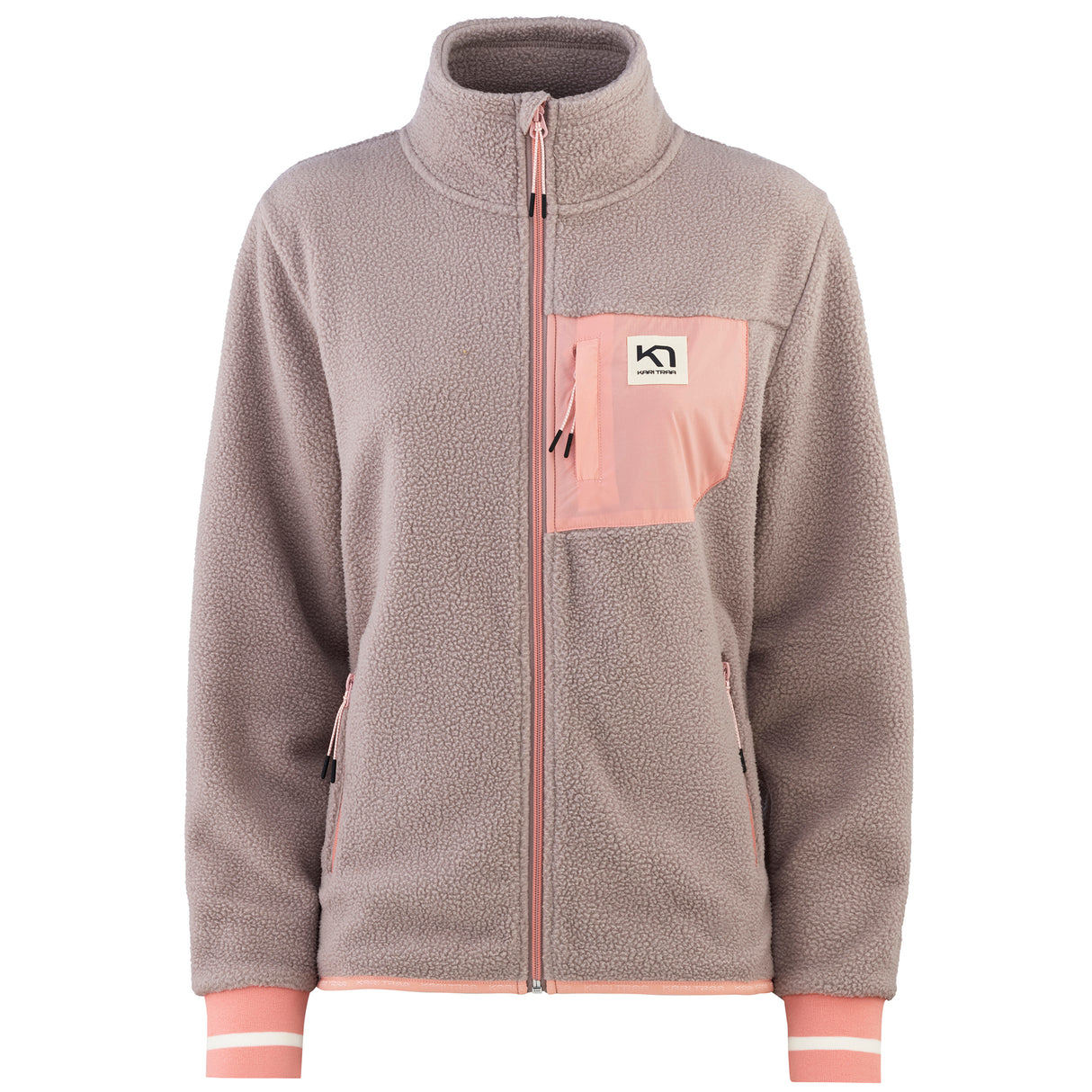 Kari Traa Røthe Midlayer Fleecetrøje Dame - Recycled Wgrey -