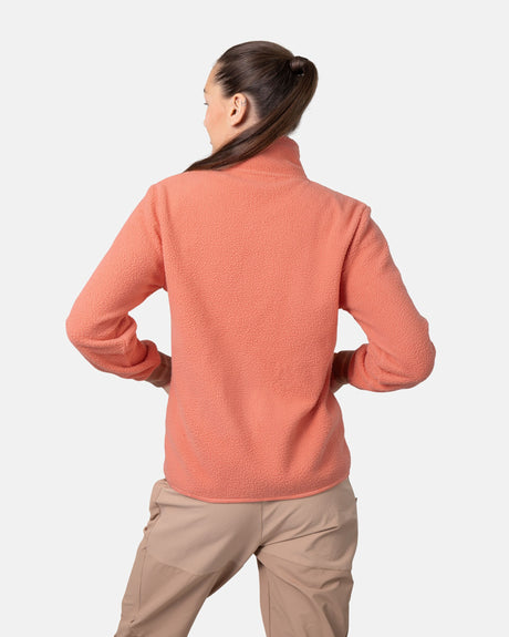 Kari Traa Røthe Midlayer Fleecetrøje Dame - Peach -