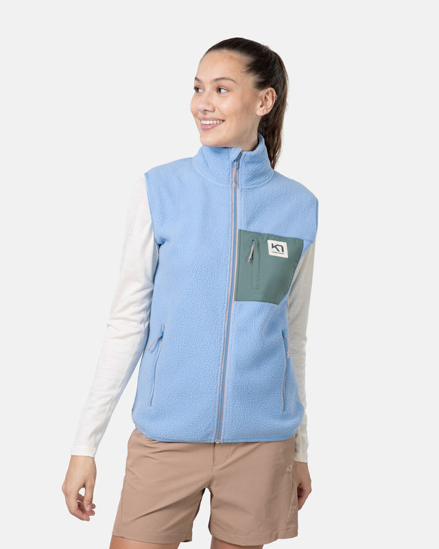 Kari Traa Røthe Fleece Vest Dame - Iris - Iris