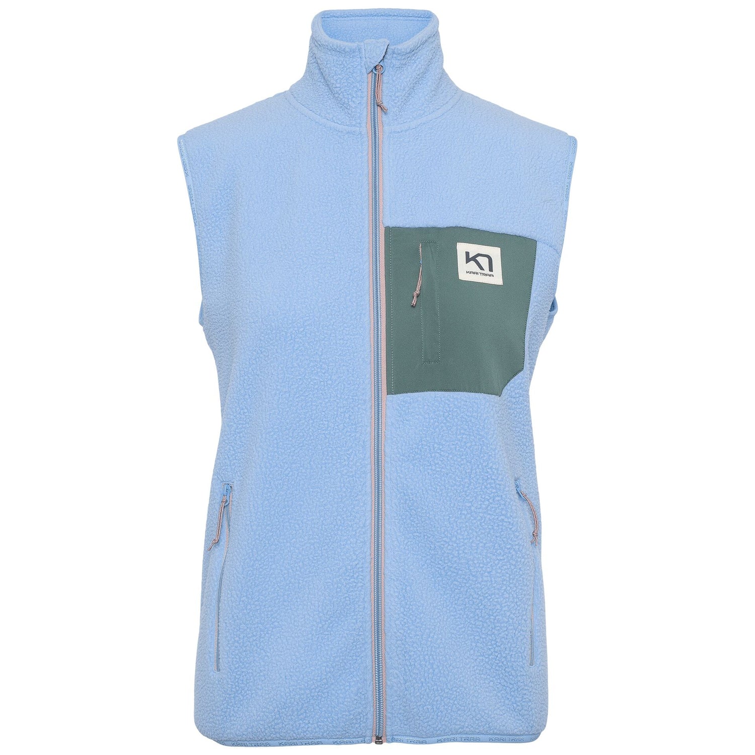 Kari Traa Røthe Fleece Vest Dame - Iris -