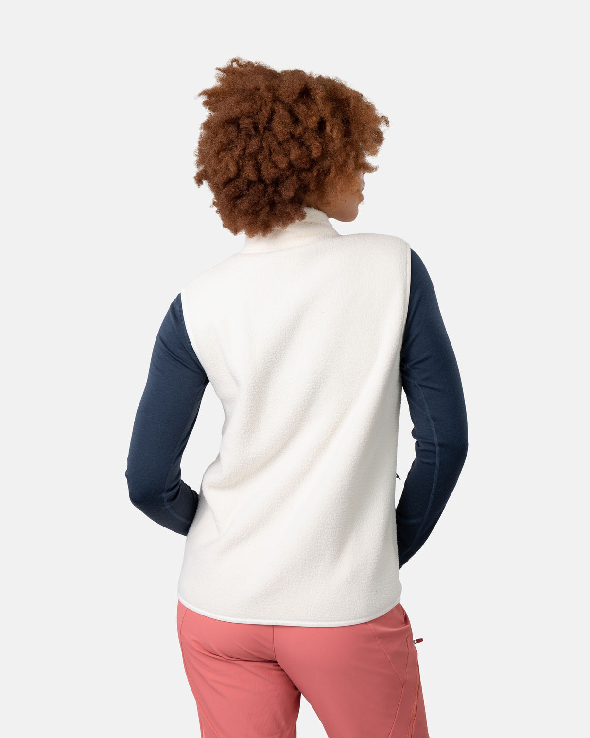 Kari Traa Røthe Fleece Vest Dame - Natural White -