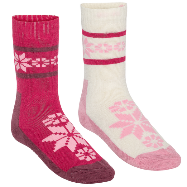 Kari Traa Rusa Sock Sportssokker Dame 2-pak - Berry Pink - Berry Pink