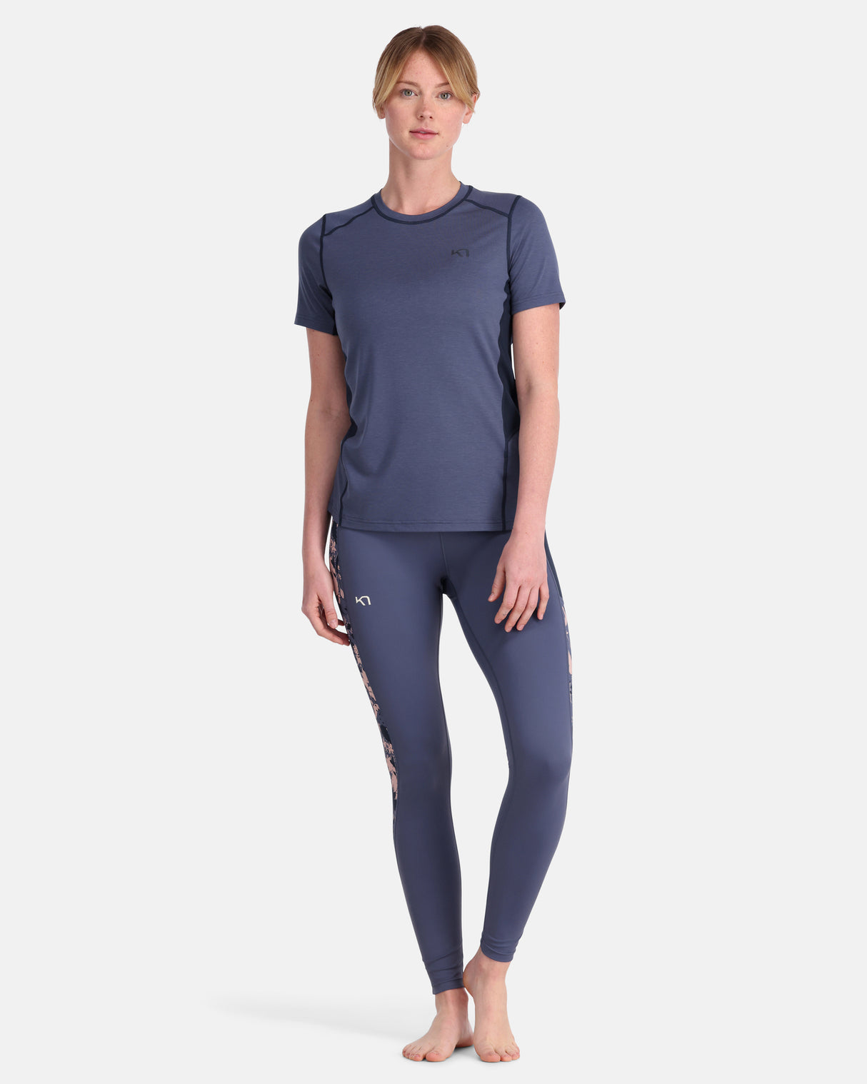 Kari Traa Sval Tee Kortærmet T-shirt Dame - Moon Blue -