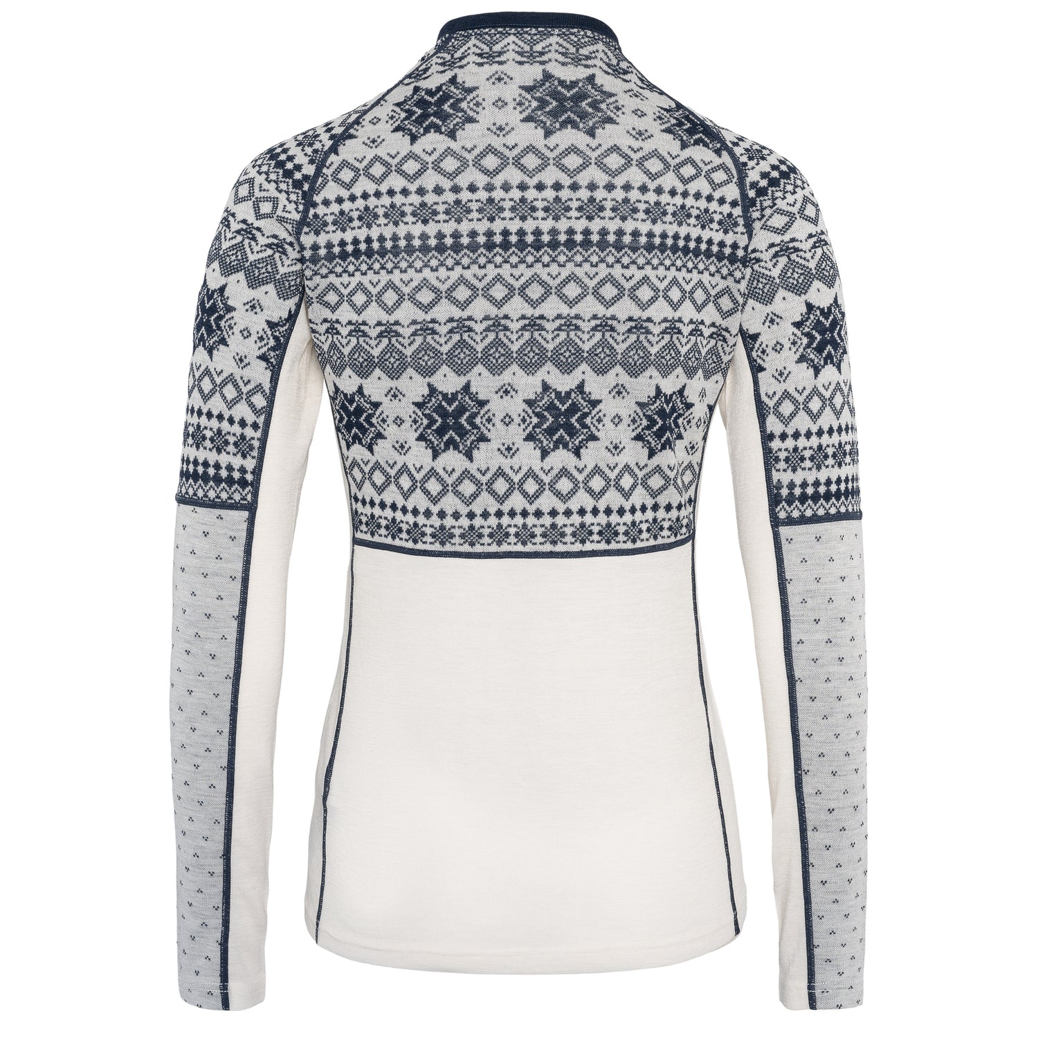 Kari Traa Vilma Long Sleeve Skiundertrøje Dame - Natural White -