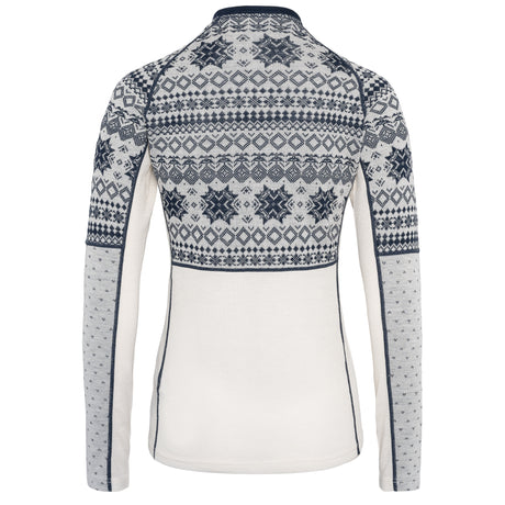 Kari Traa Vilma Long Sleeve Skiundertrøje Dame - Natural White -