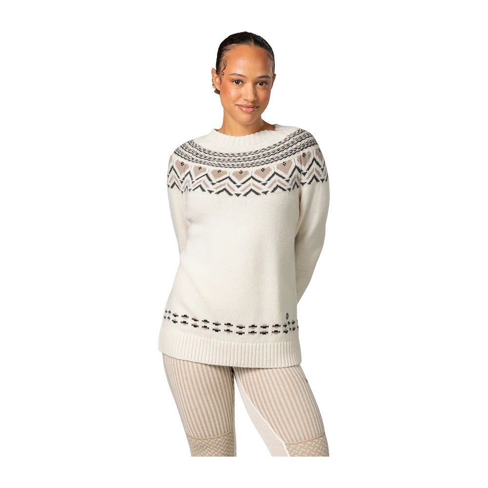 Kari Traa Sundve Knit Striktrøje Dame - Natural White - Natural White