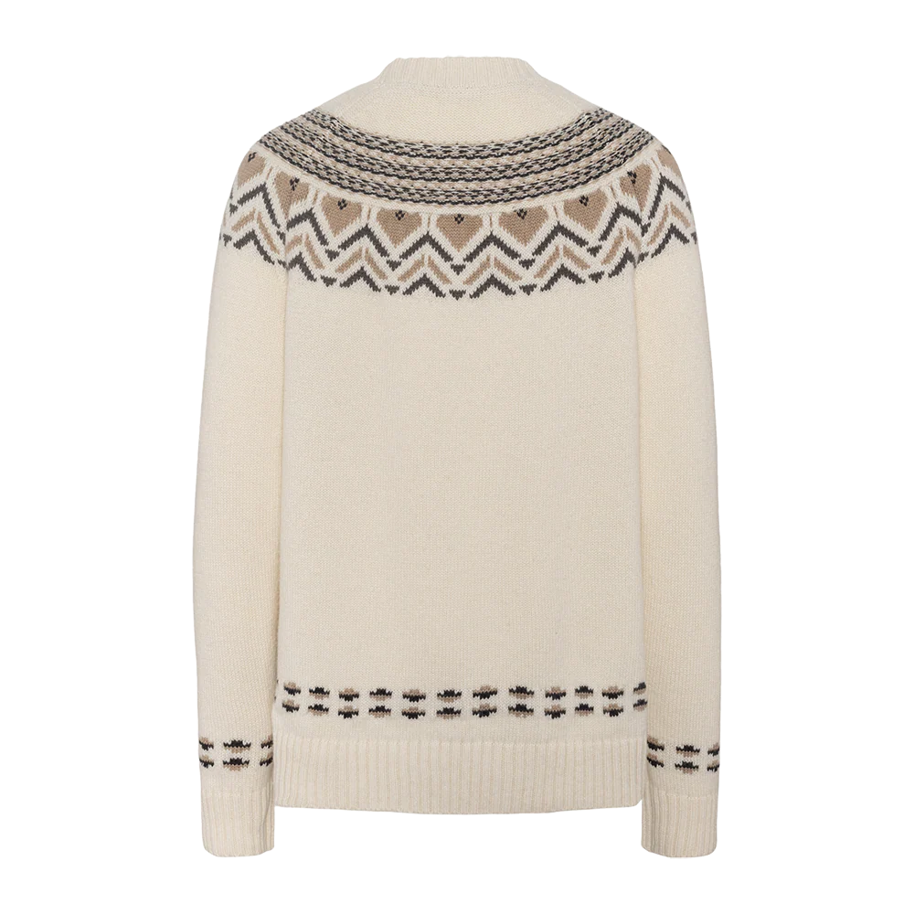 Kari Traa Sundve Knit Striktrøje Dame - Natural White -