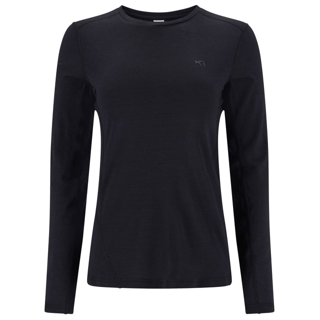 Kari Traa Lucie Long Sleeve Skiundertrøje Dame - Black