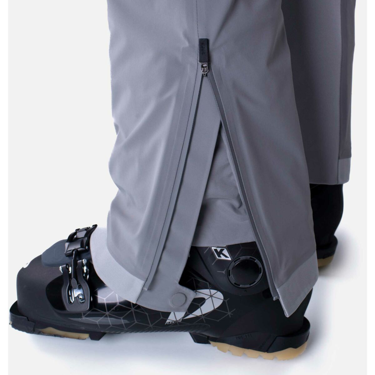 Kjus Men's Lucas FRX Shell Trousers Skibukser Herre - Pewter/Alloy