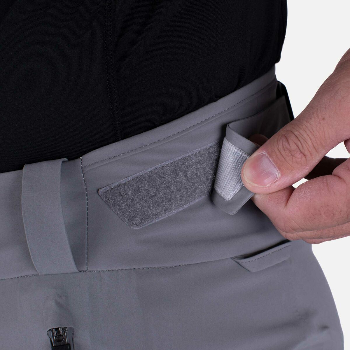 Kjus Men's Lucas FRX Shell Trousers Skibukser Herre - Pewter/Alloy