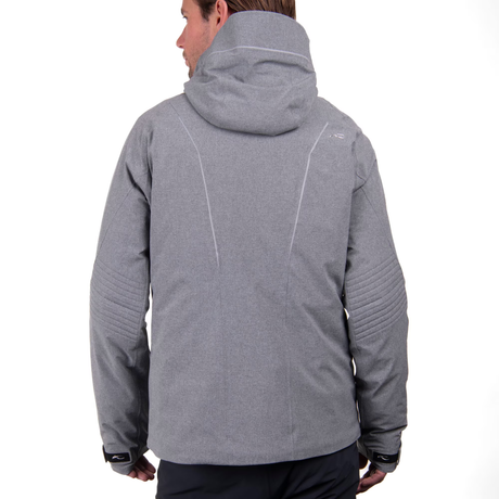 Kjus Men's Formula Jacket Skijakke Herre - Grey Melange -