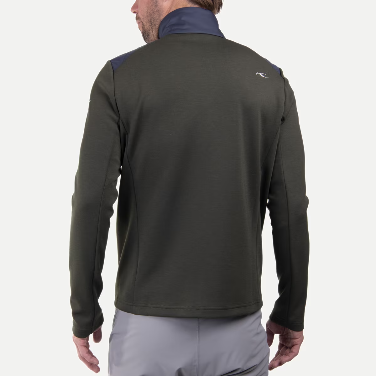 Kjus Men's Formula Midlayer Jacket - Dark Olive/Deep Space -