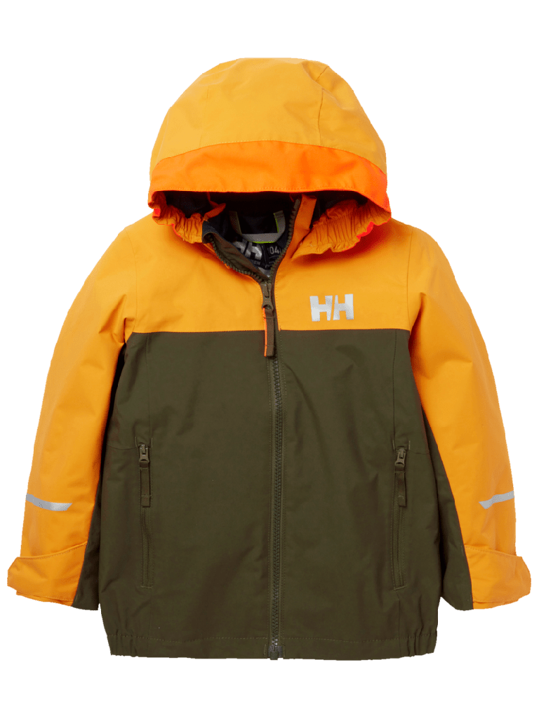 Helly Hansen Kids' Shelter Outdoor Jacket 2.0 Regnjakke Børn - Utility Green - Utility Green