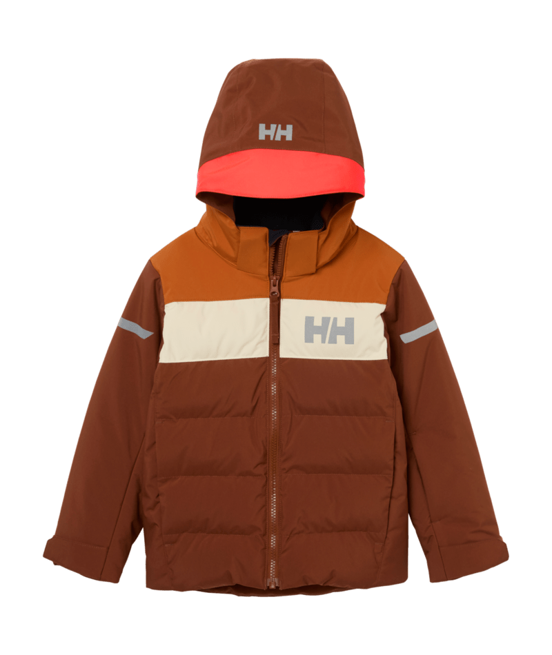 Helly Hansen Kids’ Vertical Insulated Ski Jacket Skijakke Børn - Iron Oxide Sample
