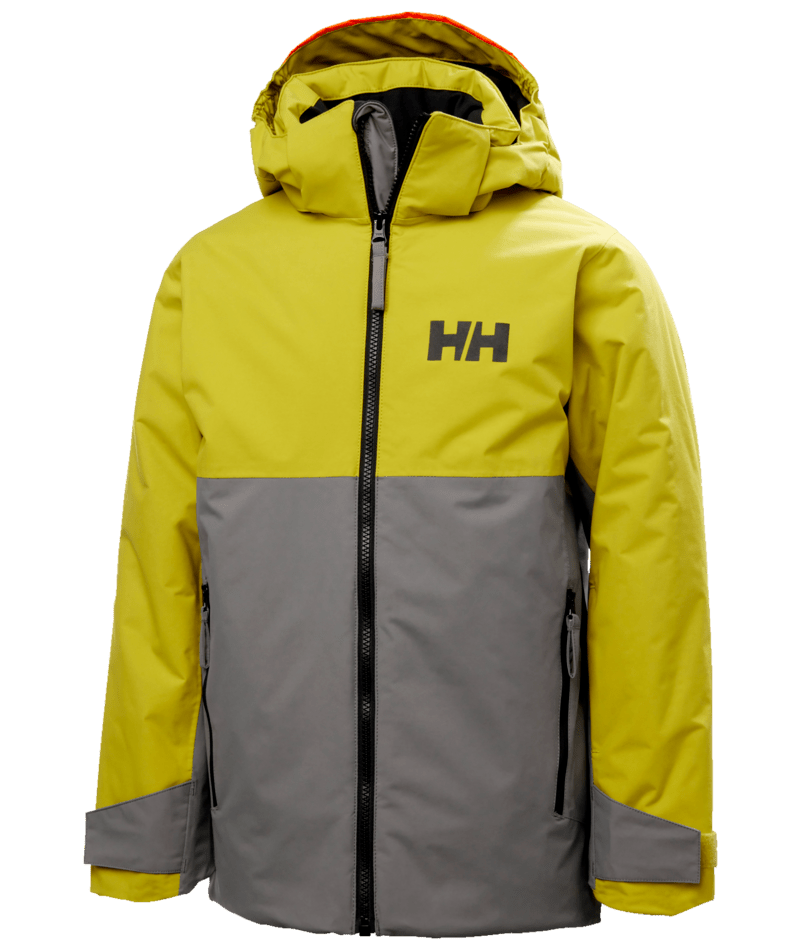 Helly Hansen Juniors' Traverse Ski Jacket Skijakke Børn - Concrete