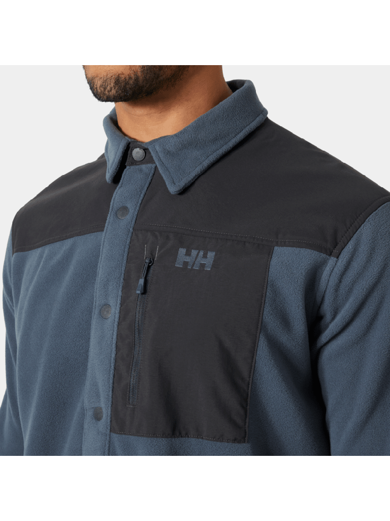 Helly Hansen Men's Daybreaker Fleece Shirt Fleeceskjorte Herre - Alpine Frost -