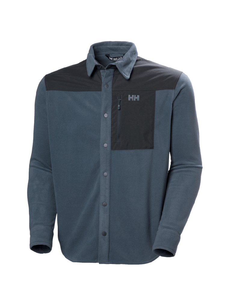 Helly Hansen Men's Daybreaker Fleece Shirt Fleeceskjorte Herre - Alpine Frost -
