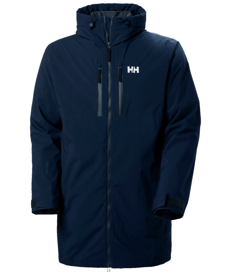 Helly Hansen Men's Park Insulated Rain Parka Regnfrakke Herre - Navy