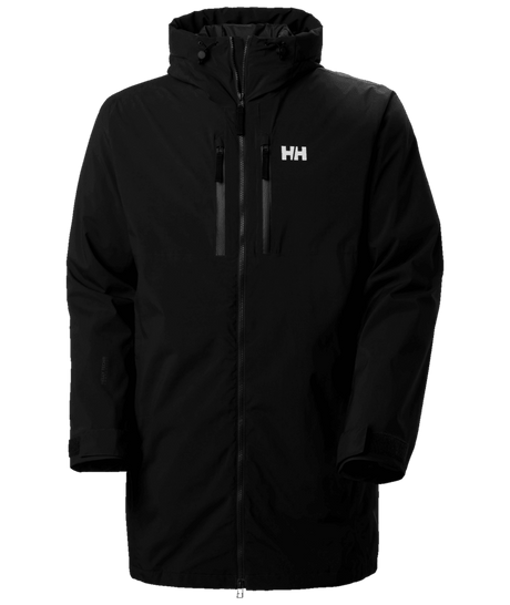 Helly Hansen Men's Park Insulated Rain Parka Regnfrakke Herre - Black