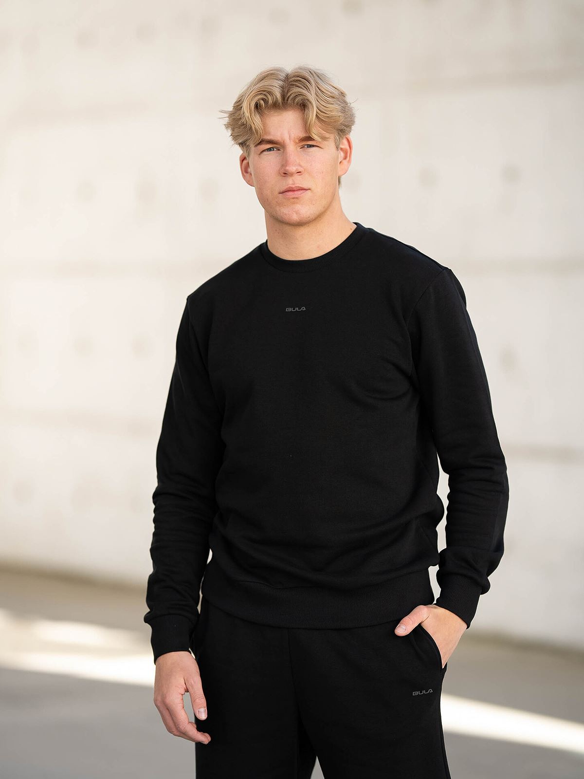 Bula Logo Crew Sweatshirt Herre -