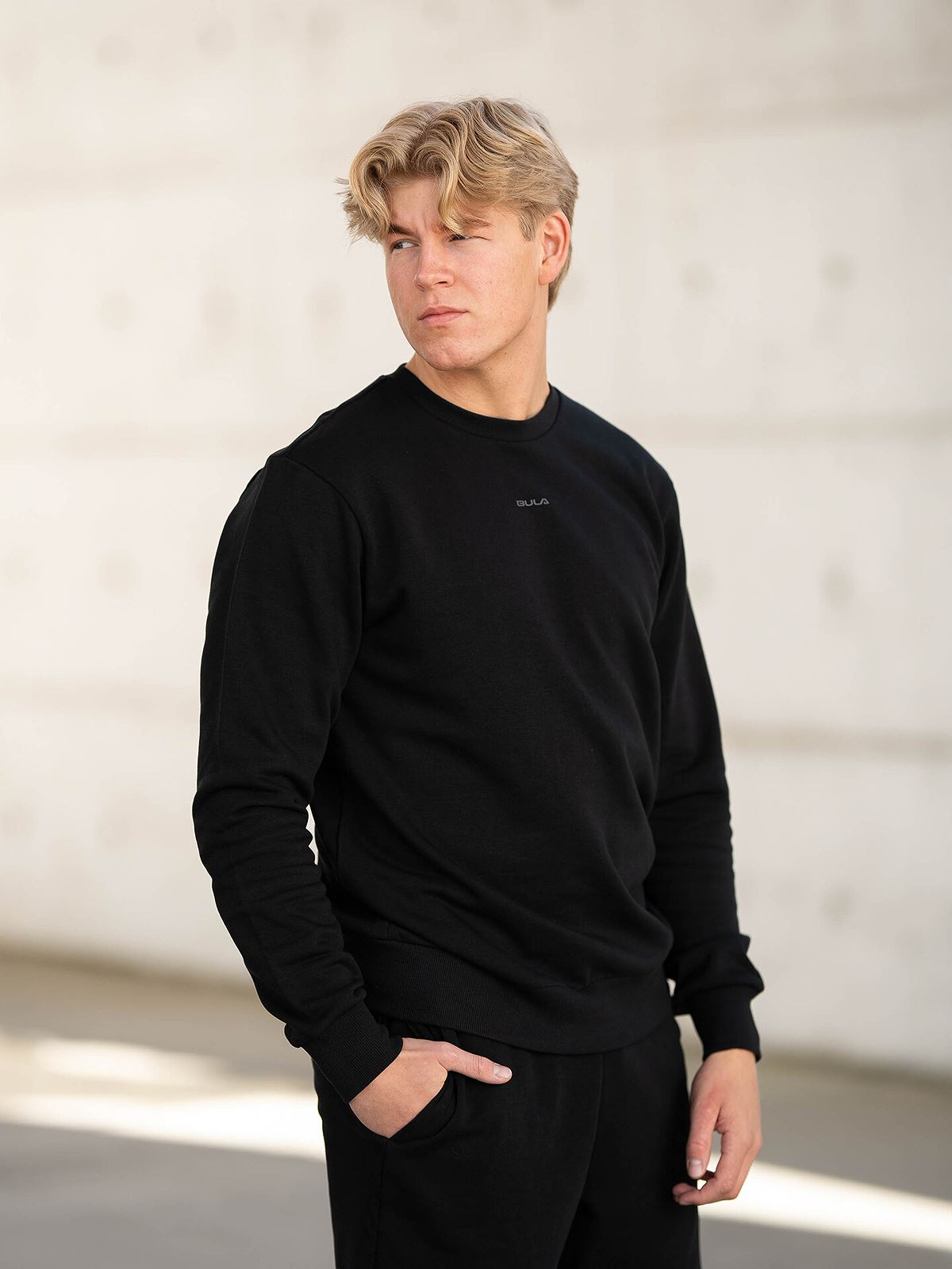 Bula Logo Crew Sweatshirt Herre -