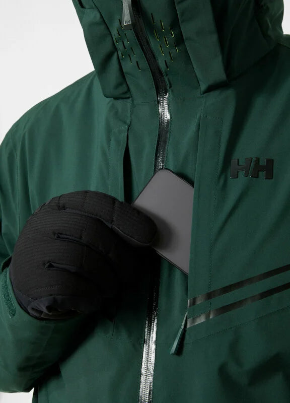 Helly Hansen Men's Alpha Infinity Insulated Ski Jacket Skijakke Herre - Darkest Spruce -
