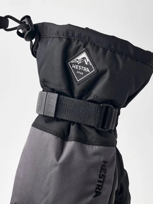 Hestra Gauntlet CZone Jr. Skiluffer Børn - Graphite/Black