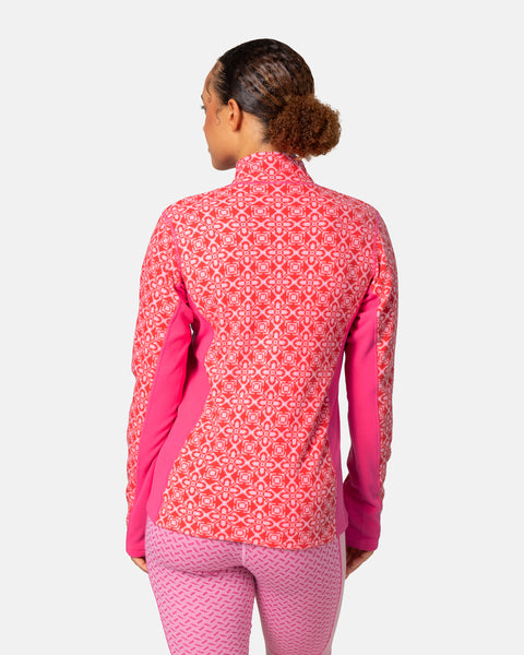 Kari Traa Thalena Fleece Dame - Heat Red -