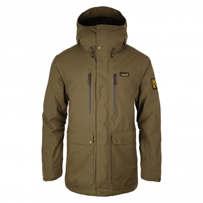 Planks Good Times Insulated Jacket Skijakke Herre – Army Green - - planks-good-times-insulated-jacket-army-green-p16162-24129_medium_ab6b94bd-29da-4de5-a8f2-cbcf3226a433