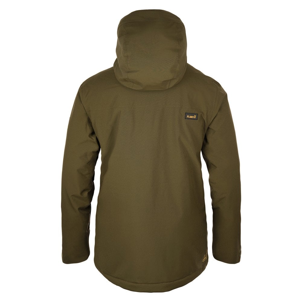 Planks Good Times Insulated Jacket Skijakke Herre – Army Green - - planks-good-times-insulated-jacket-army-green-p16162-24130_image