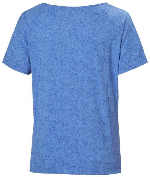 Helly Hansen Women's Thalia Tee T-shirt Dame - Skagen Blue -