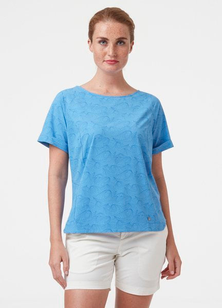 Helly Hansen Women's Thalia Tee T-shirt Dame - Skagen Blue - Skagen Blue
