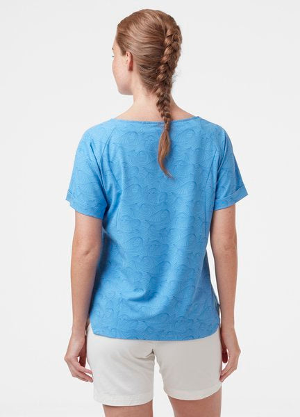 Helly Hansen Women's Thalia Tee T-shirt Dame - Skagen Blue -
