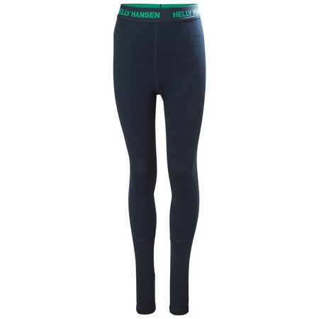 Helly Hansen Juniors' Graphic LIFA® Merino Base Layer Set - Bright Green Splash Camo AOP -
