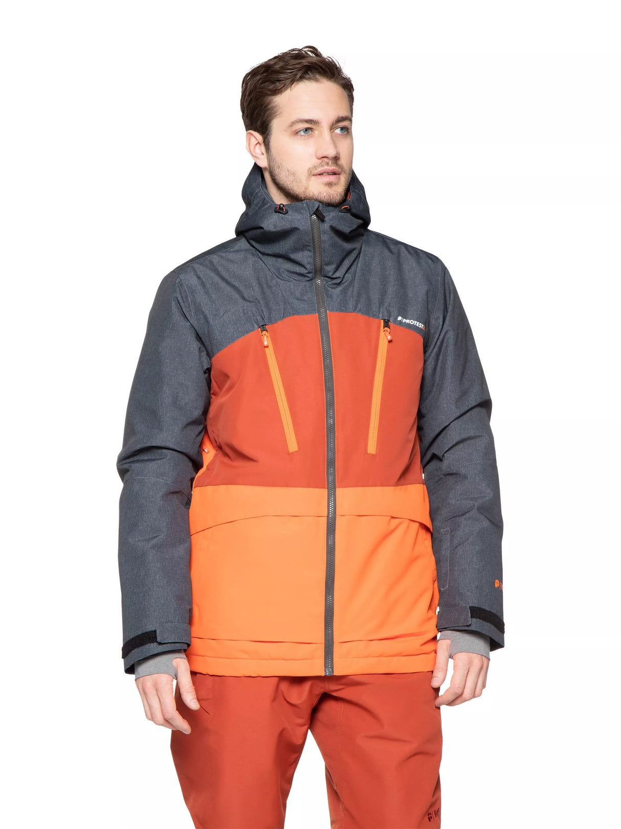 Protest Buston Jacket Skijakke Herre - Sun Dust -