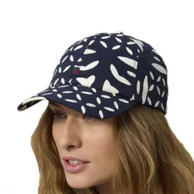 Redgreen Women Lula Cap Kasket Dame - Dark Navy Pattern -
