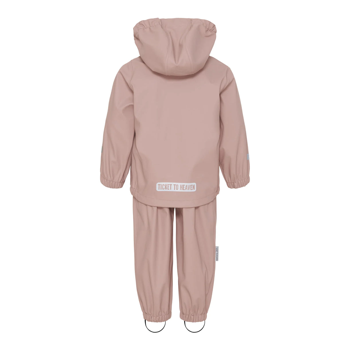 Ticket to Heaven PU Rain Set Regnsæt Børn - Dusty Rose -