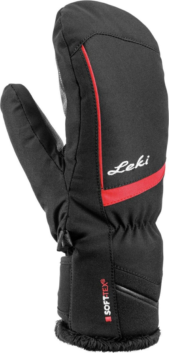 Leki Mia Junior Mitt Skiluffer Børn - Black Rose