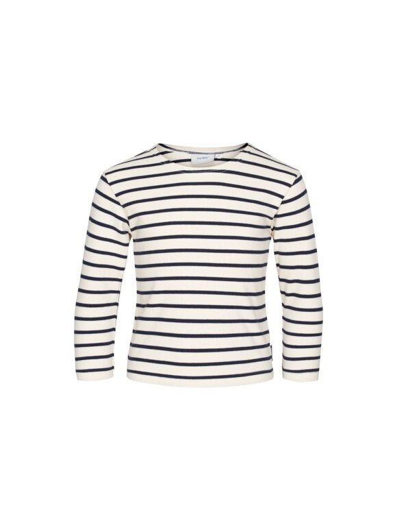 Sea Ranch Ballen T-shirt Børn - Ecru SR Navy