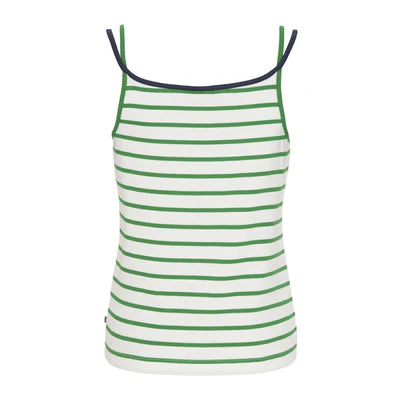 Sea Ranch Lorna Tank Top Dame – Pearl / Green