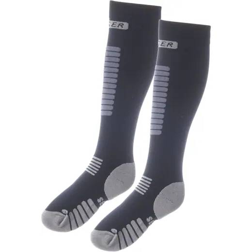 Seger Zone Unisex Skisokker Dame Herre - Sort - Black