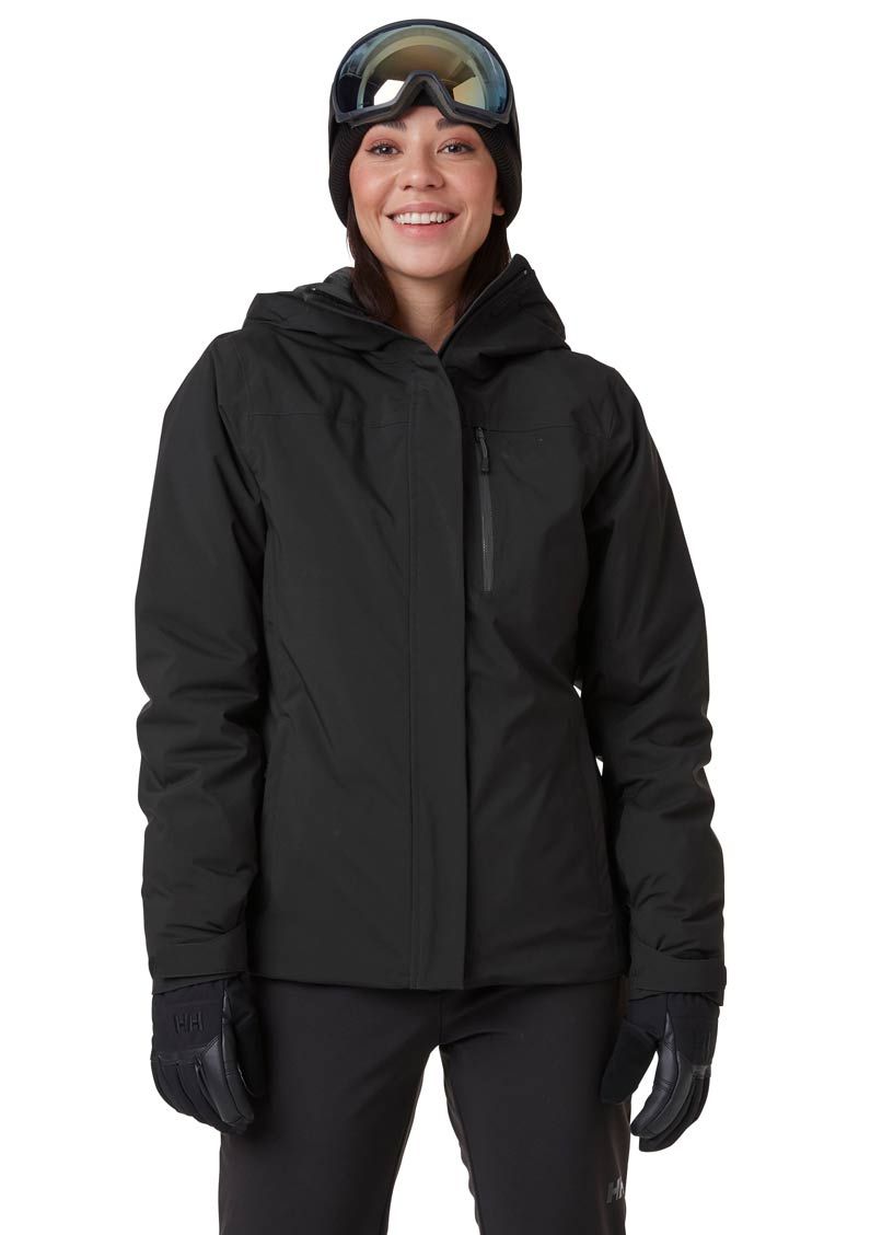 Helly Hansen Women's Snowplay Ski Jacket Skijakke Dame - Black -